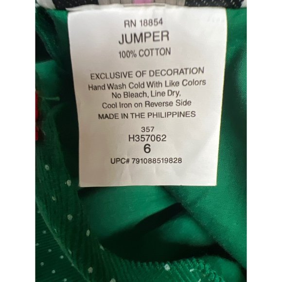 Vintage Rare Editions Jumper Gingerbread Novelty Dress - Picture 4 of 4